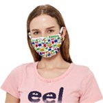 Colorful rectangles                                                                  Crease Cloth Face Mask (Adult)