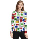 Colorful rectangles                                                                      Men s Long Sleeve Rash Guard