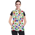 Colorful rectangles                                                                     Women s Puffer Vest