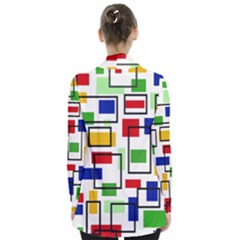 Open Front Pocket Cardigan 