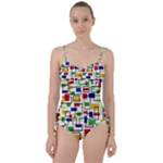 Colorful rectangles                                                                     Sweetheart Tankini Set