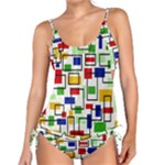 Colorful rectangles                                                                     Tankini Set