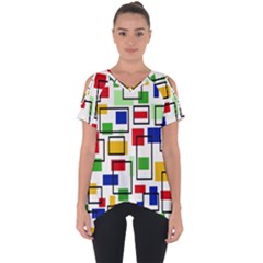 Cut Out Side Drop T-Shirt 