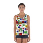 Colorful rectangles                                                                      Women s Sport Tank Top