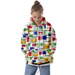 Colorful rectangles                               Kids  Oversized Hoodie