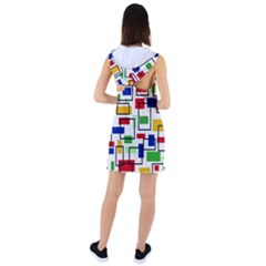 Racer Back Hoodie Dress 
