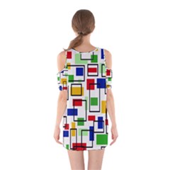 Shoulder Cutout One Piece Dress 