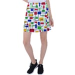 Colorful rectangles                                                                          Tennis Skirt