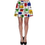 Colorful rectangles                                                                      Skater Skirt