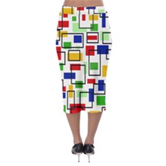 Midi Pencil Skirt 