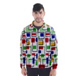 Colorful rectangles                                                                      Wind Breaker (Men)