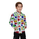 Colorful rectangles                                                                      Wind Breaker (Kids)