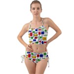 Colorful rectangles                                                                       Mini Tank Bikini Set