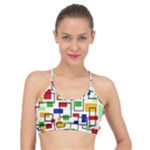 Colorful rectangles                                                                    Basic Training Sports Bra