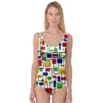 Colorful rectangles                                                                      Princess Tank Leotard