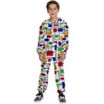 Colorful rectangles                                                           Kids  Sweatshirt set