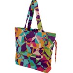 Retro chaos                                                                     Drawstring Tote Bag