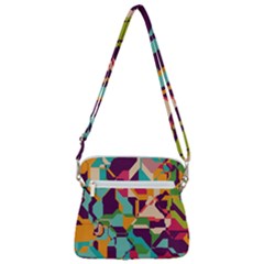 Zipper Messenger Bag 