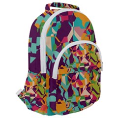 Rounded Multi Pocket Backpack 
