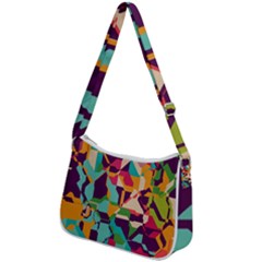 Zip Up Shoulder Bag 