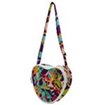 Retro chaos                                                                   Heart Shoulder Bag