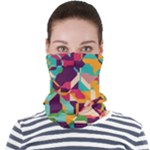 Retro chaos                                                                   Face Seamless Bandana (Adult)