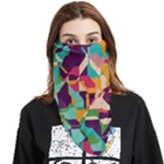 Retro chaos                                                                  Face Covering Bandana (Triangle)