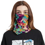 Retro chaos                                                                  Face Covering Bandana (Two Sides)