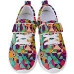 Retro chaos                                                                    Women s Velcro Strap Shoes