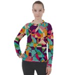 Retro chaos                                                                     Women s Pique Long Sleeve Tee