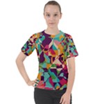 Retro chaos                                                                     Women s Sport Raglan Tee