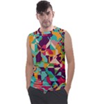 Retro chaos                                                                     Men s Regular Tank Top