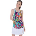 Retro chaos                                                                      Racer Back Mesh Tank Top