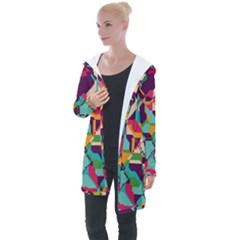 Longline Hooded Cardigan 