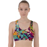 Retro chaos                                                                          Back Weave Sports Bra