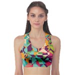 Retro chaos                                                                      Women s Sports Bra