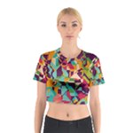 Retro chaos                                                                       Cotton Crop Top