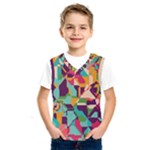 Retro chaos                                                                           Kids  Basketball Tank Top