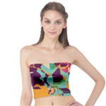 Retro chaos                                                                       Women s Tube Top