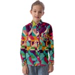 Retro chaos                                                                 Kids  Long Sleeve Shirt