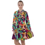 Retro chaos                                                                         All Frills Chiffon Dress