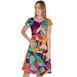 Retro chaos                                                                         Classic Short Sleeve Dress