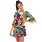 Retro chaos                                                                          Criss Cross Mini Dress