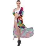 Retro chaos                                                                          Maxi Chiffon Beach Wrap