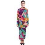 Retro chaos                                                                         Turtleneck Maxi Dress