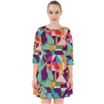 Retro chaos                                                                     Smock Dress