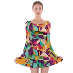 Long Sleeve Skater Dress 