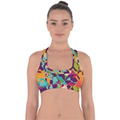 Cross Back Hipster Bikini Top  