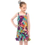 Retro chaos                                                                    Kids  Overall Dress