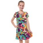 Retro chaos                                                                     Kids  Cross Web Dress